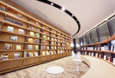 A棟3階「ブックラウンジ」